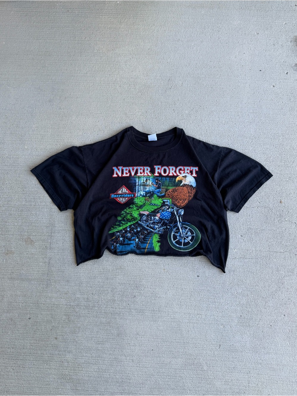 Vintage Easyriders Cycle Magazine T-Shirt Women’s Size 2X Cropped 90s Unisex